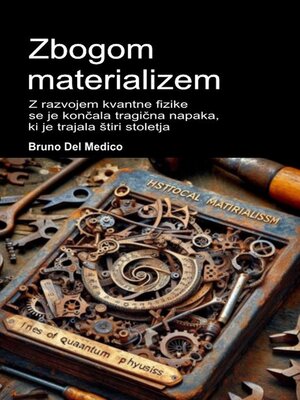 cover image of Zbogom materializem